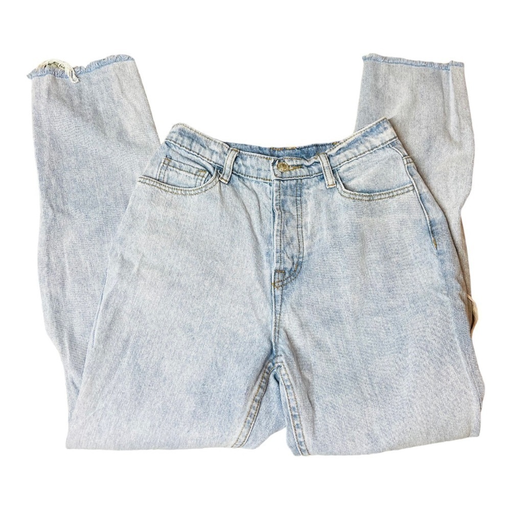 Princess Polly distressed high rise jeans - Picture 2 of 4